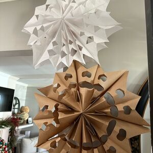 Paper snowflakes